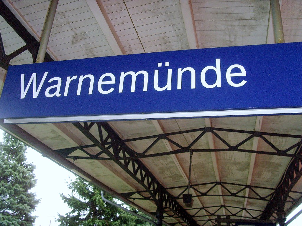 Bahnhof Warnemnde 2010